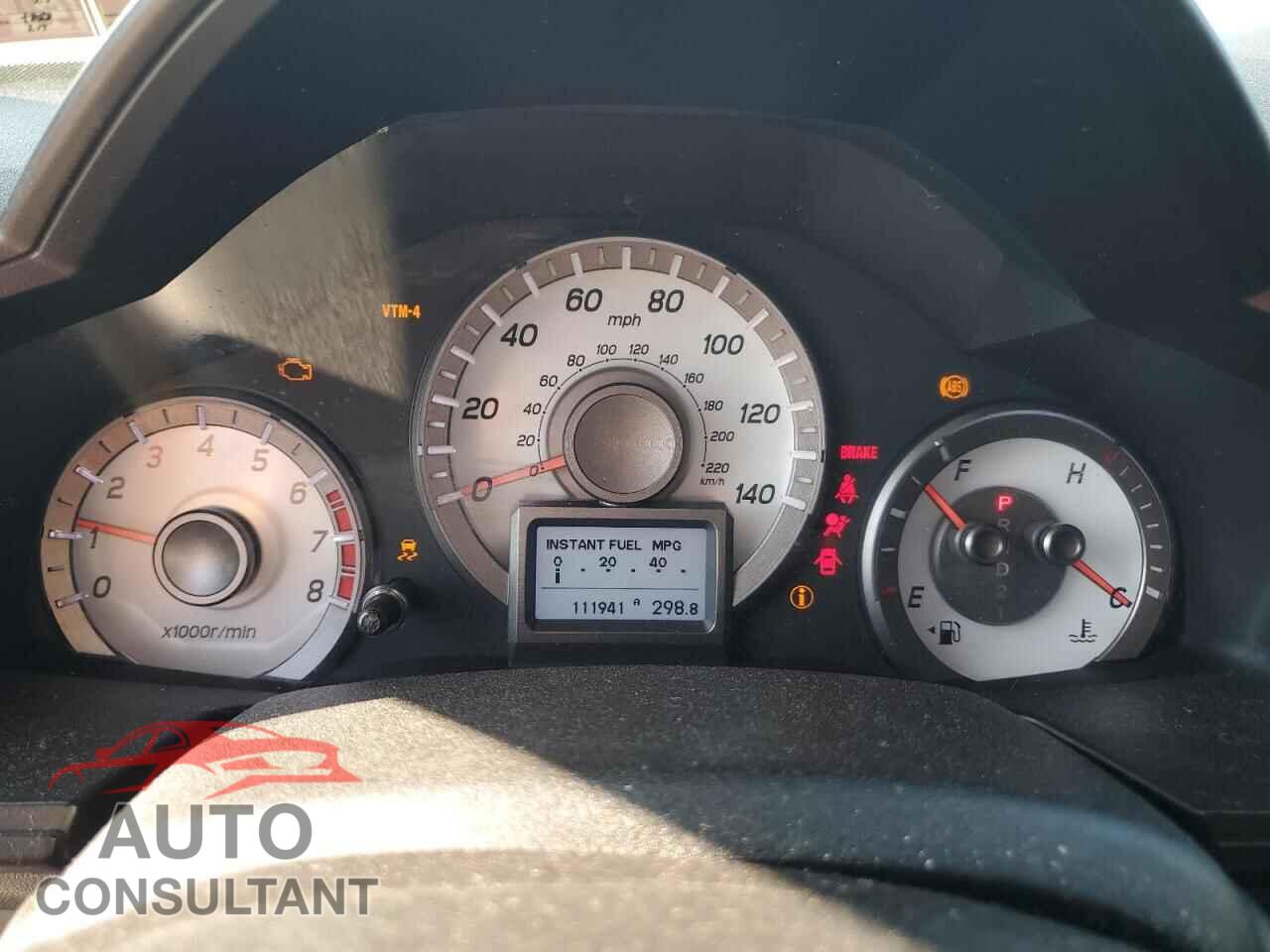 HONDA PILOT 2013 - 5FNYF4H97DB072543