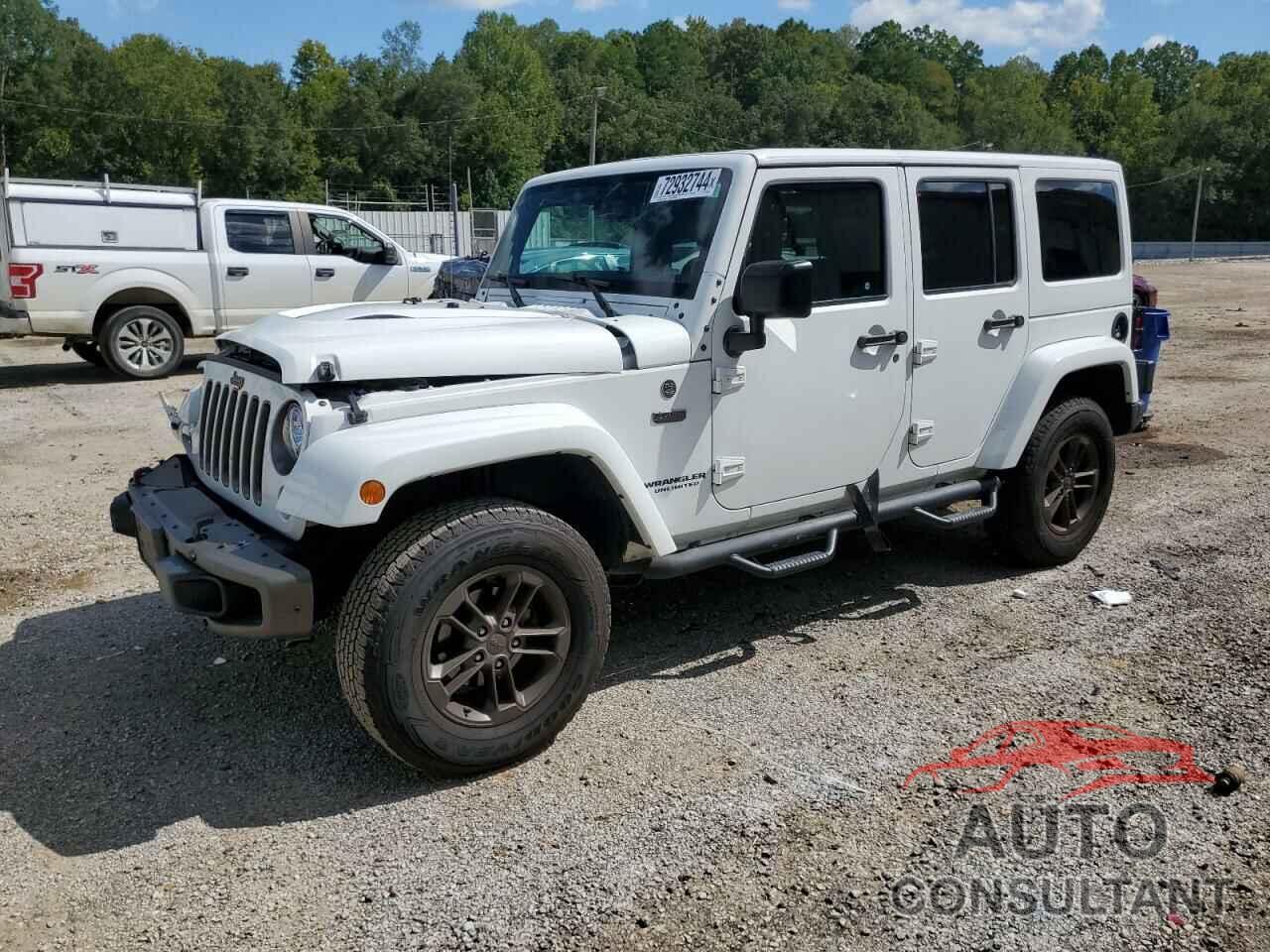 JEEP WRANGLER 2017 - 1C4HJWEG4HL528188