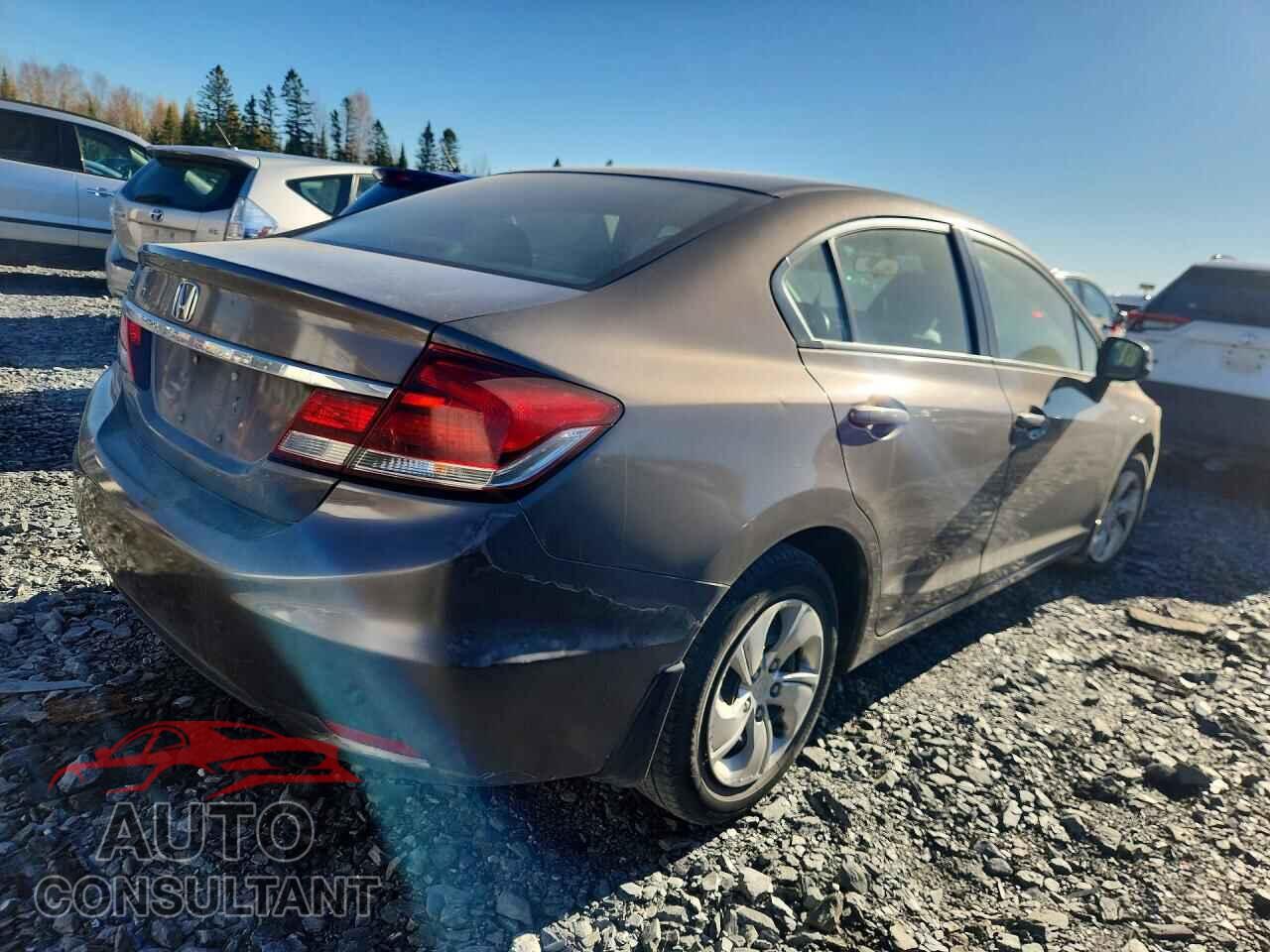 HONDA CIVIC 2013 - 2HGFB2F44DH011547