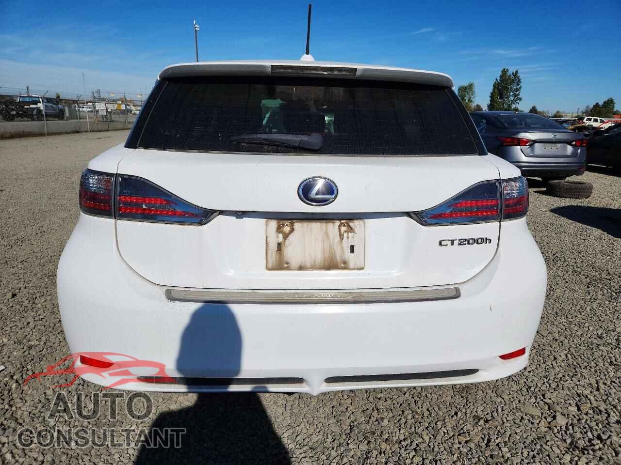 LEXUS CT 200 2013 - JTHKD5BH4D2158556