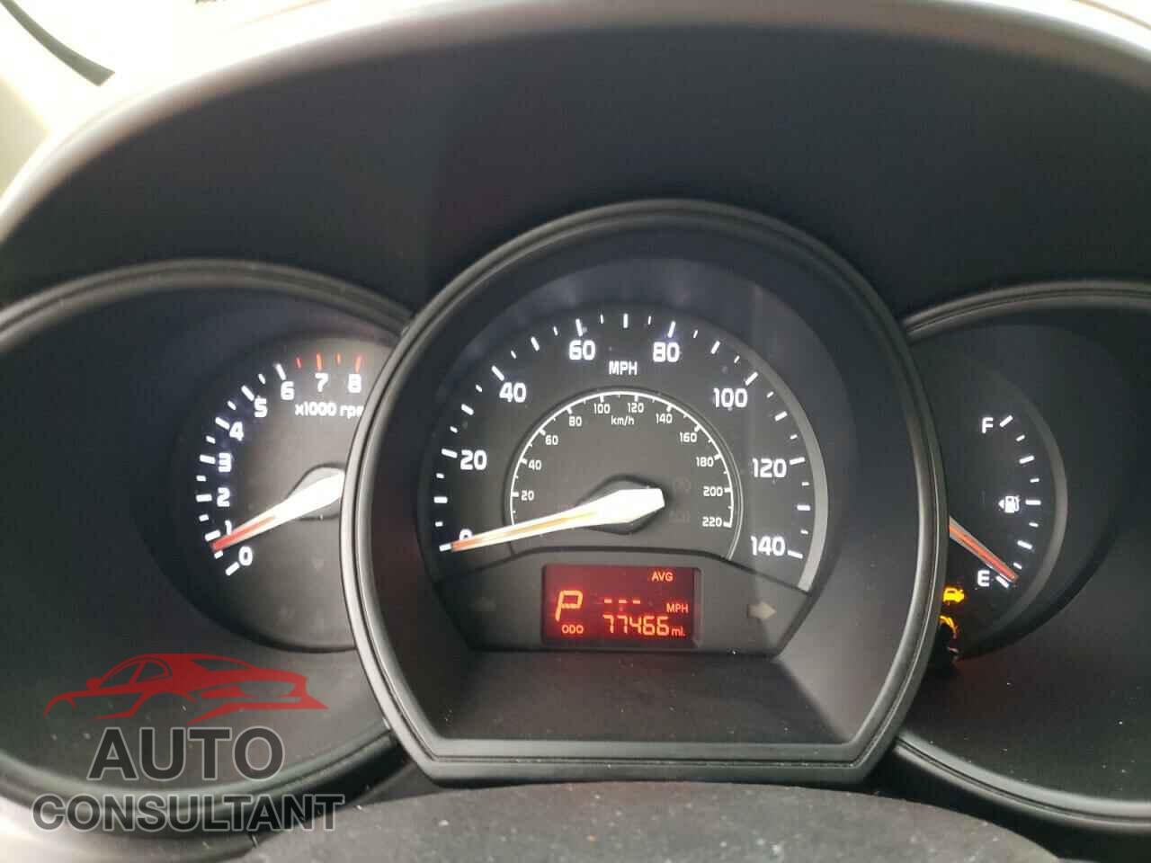 KIA RIO 2012 - KNADN4A30C6052875