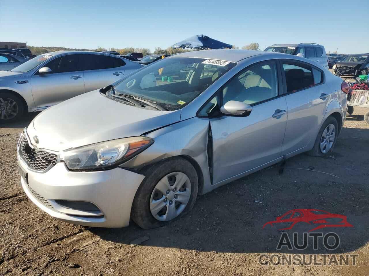 KIA FORTE 2015 - KNAFK4A61F5436279