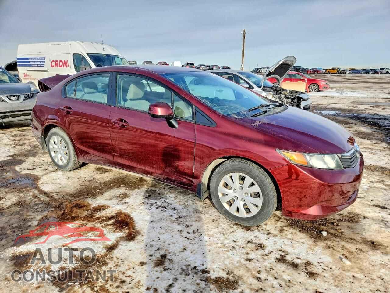 HONDA CIVIC 2012 - 2HGFB2F47CH062152