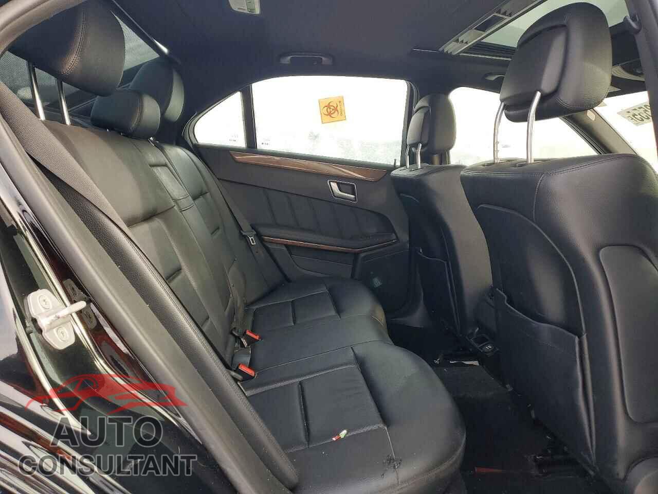 MERCEDES-BENZ E-CLASS 2012 - WDDHF8JB6CA604656