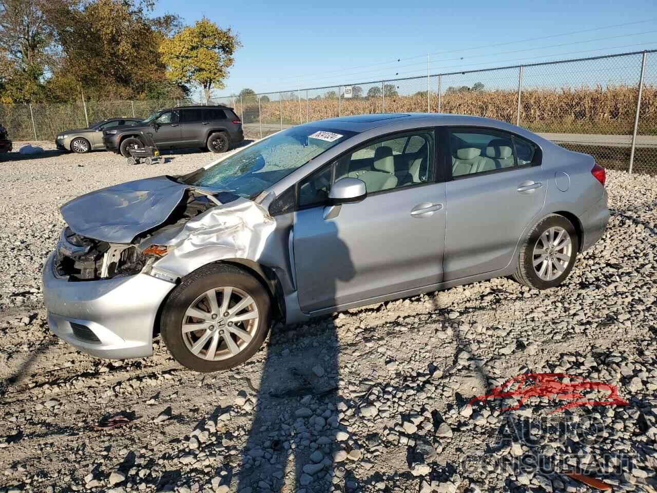 HONDA CIVIC 2012 - 2HGFB2F82CH612439