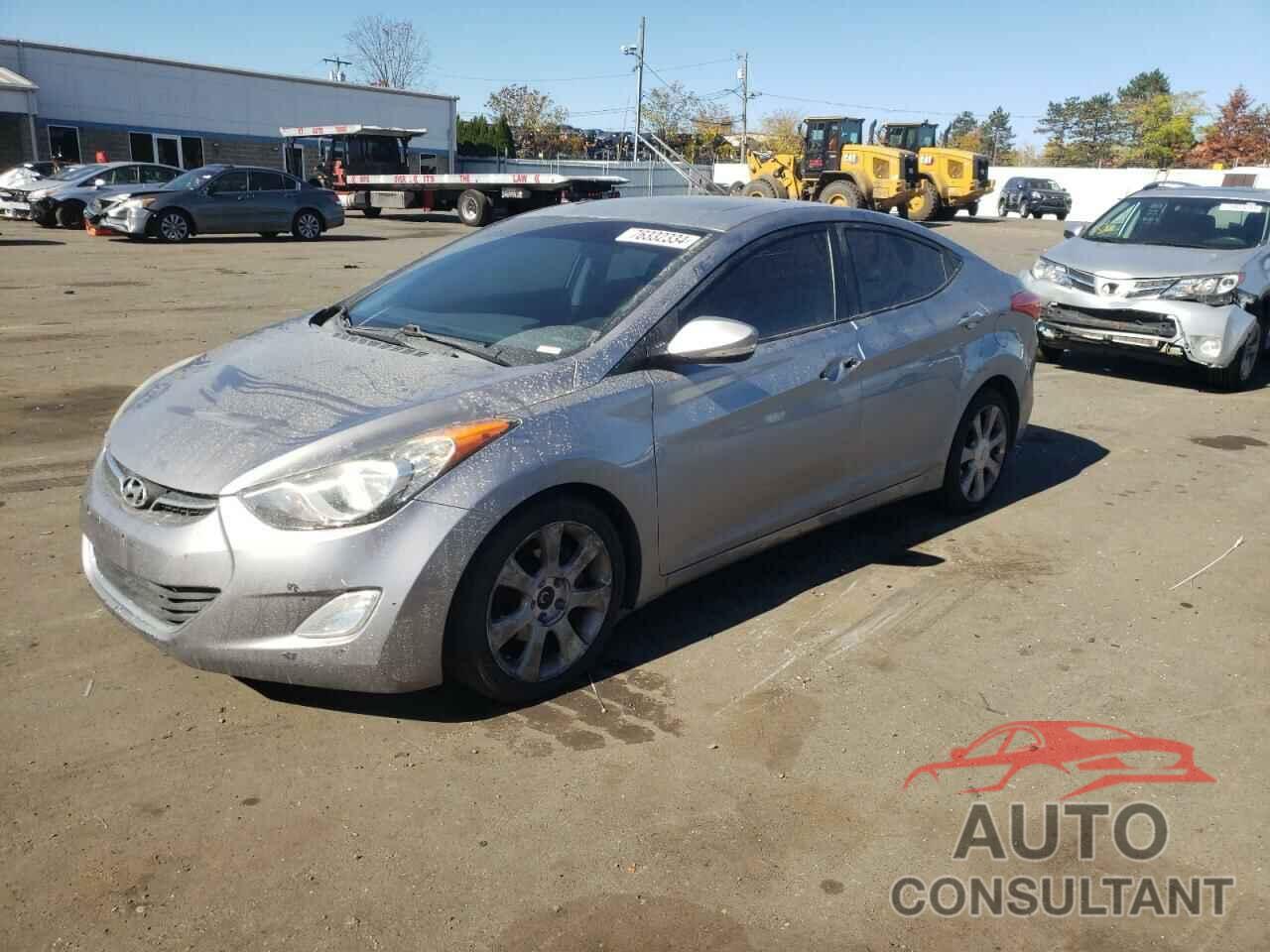 HYUNDAI ELANTRA 2012 - KMHDH4AE9CU251863