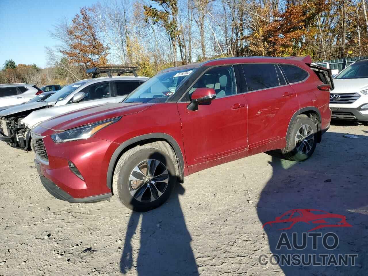 TOYOTA HIGHLANDER 2021 - 5TDHZRBH8MS127520