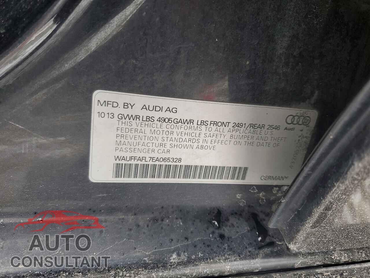 AUDI A4 2014 - WAUFFAFL7EA065328
