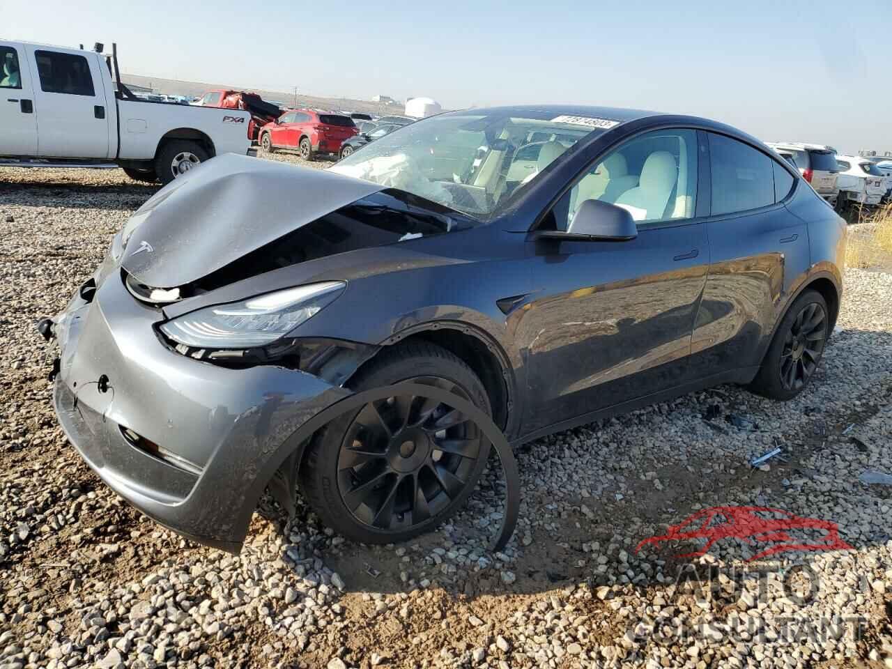 TESLA MODEL Y 2022 - 7SAYGAEE8NF397980