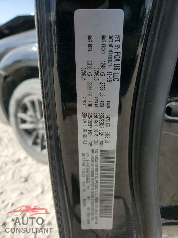 DODGE JOURNEY 2019 - 3C4PDCBG8KT868669