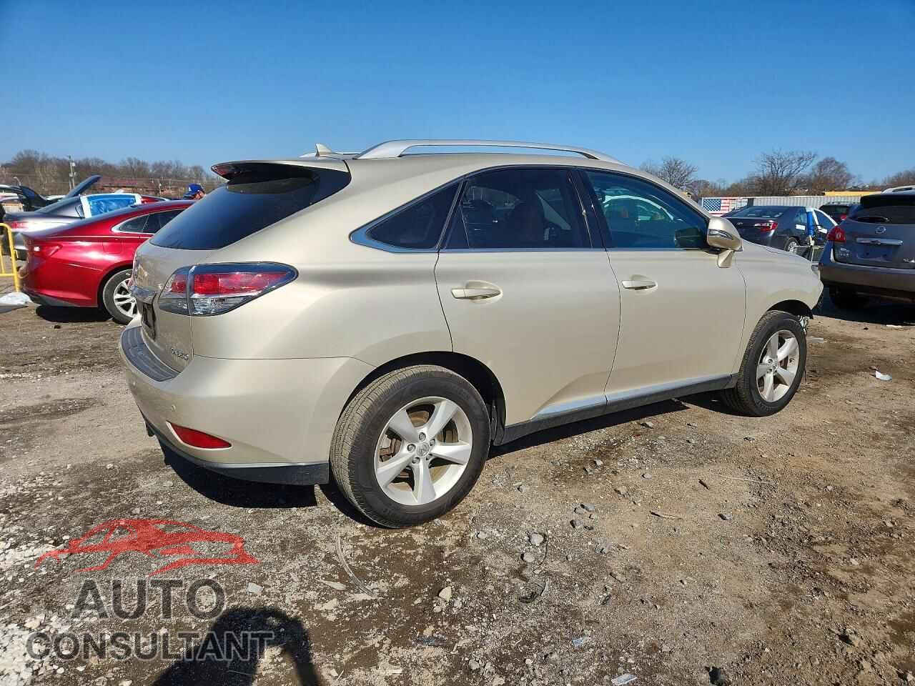 LEXUS RX350 2013 - 2T2BK1BA6DC186018