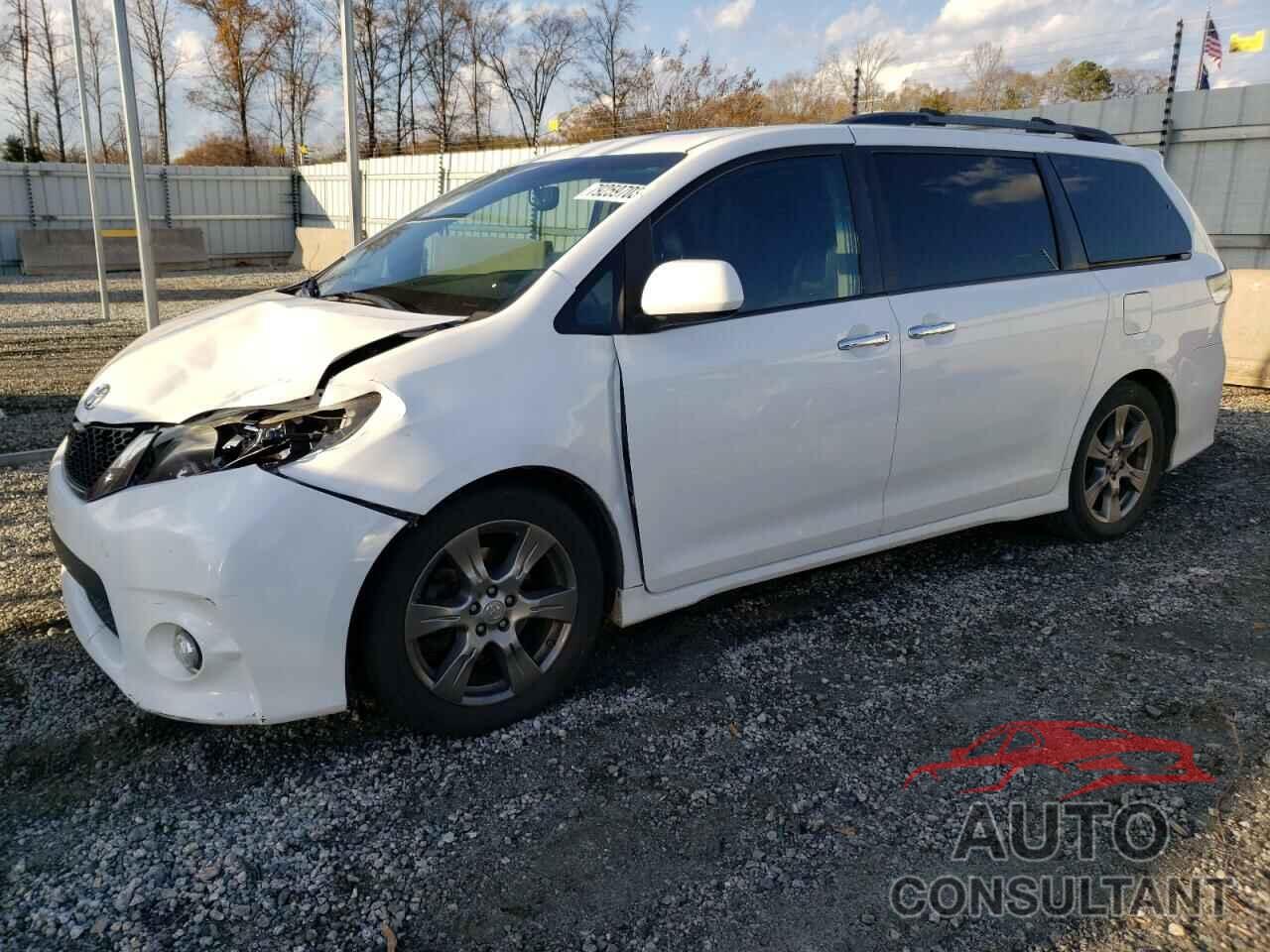 TOYOTA SIENNA 2017 - 5TDXZ3DCXHS802753