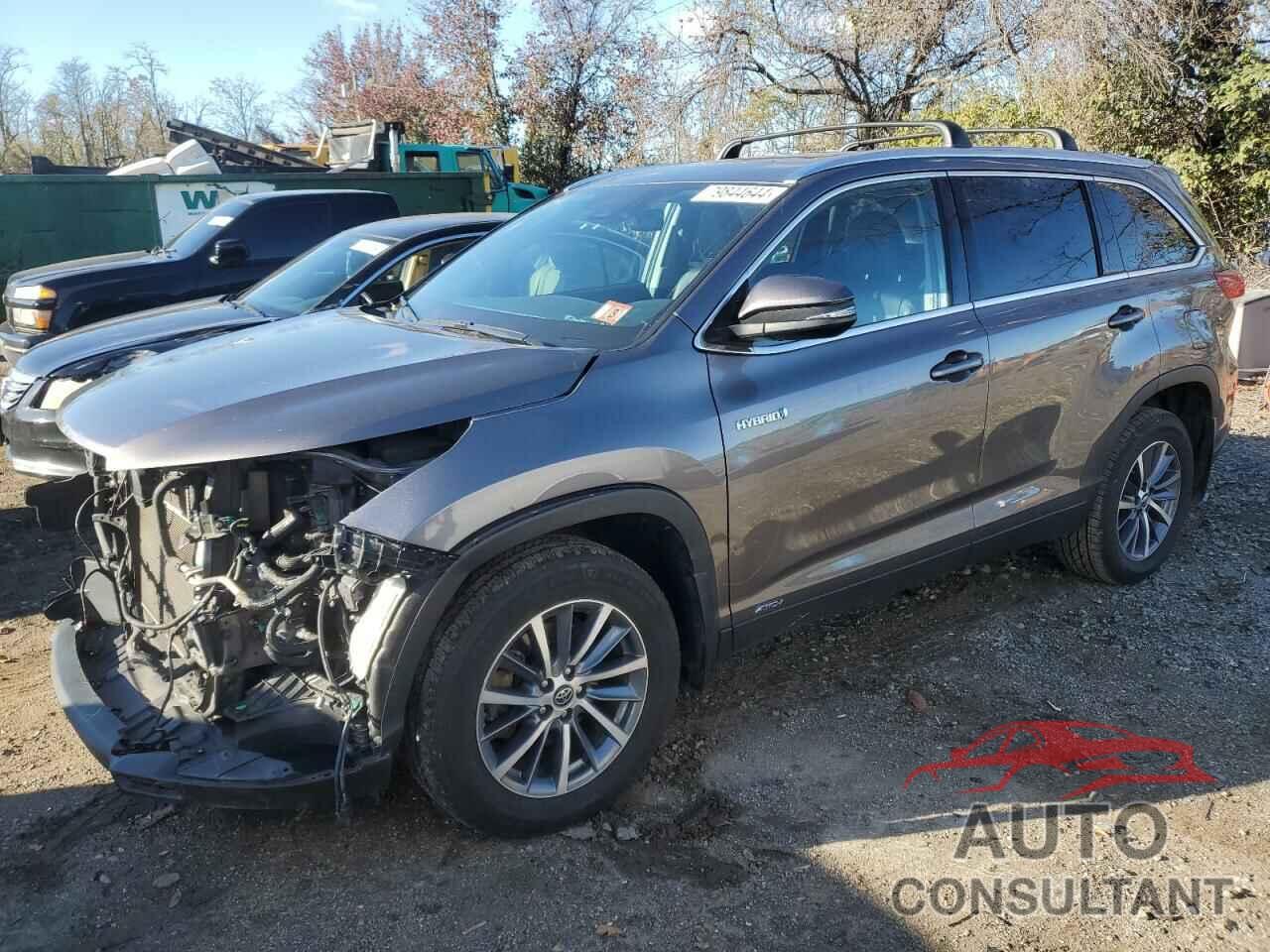 TOYOTA HIGHLANDER 2019 - 5TDJGRFHXKS076844