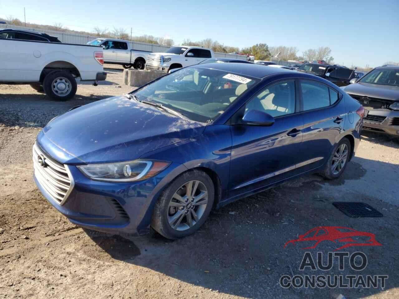 HYUNDAI ELANTRA 2018 - 5NPD84LF4JH242666