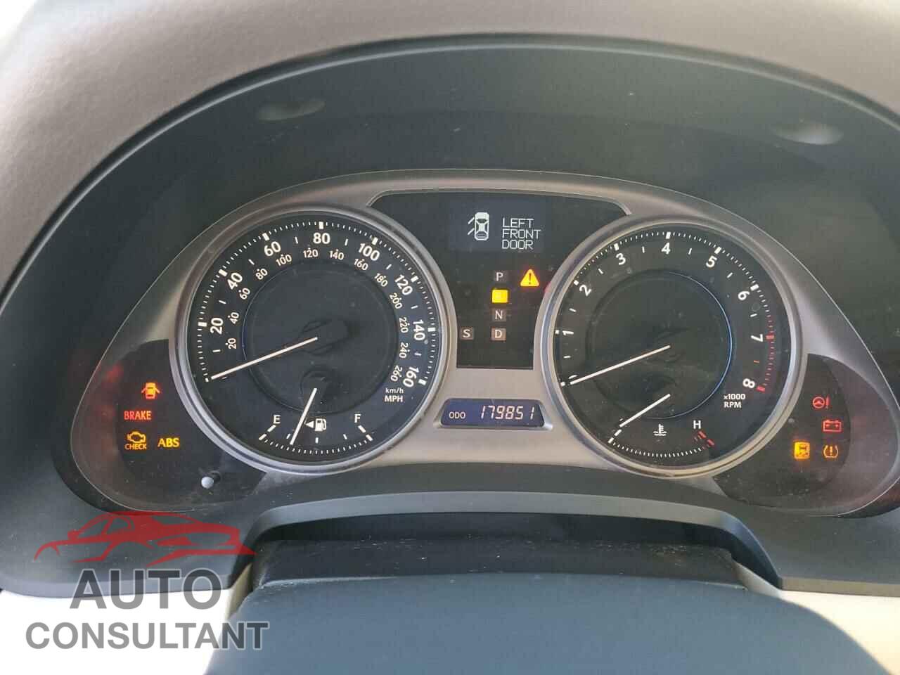 LEXUS IS 2010 - JTHCF5C24A5039828