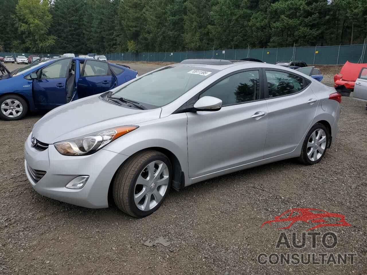 HYUNDAI ELANTRA 2012 - KMHDH4AE3CU436118