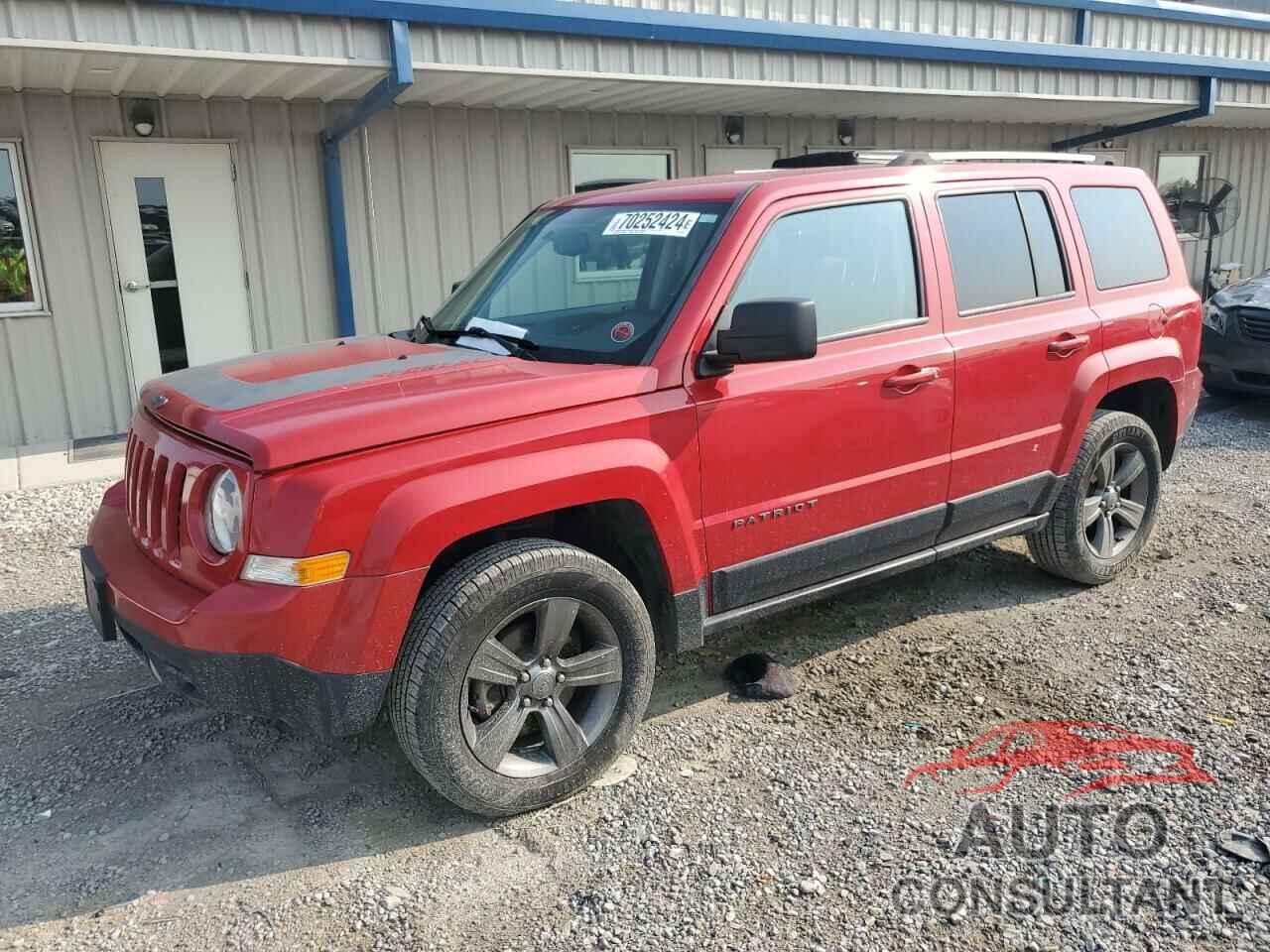 JEEP PATRIOT 2017 - 1C4NJPBA1HD213268