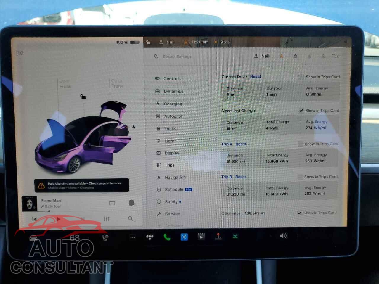 TESLA MODEL 3 2019 - 5YJ3E1EA3KF476091