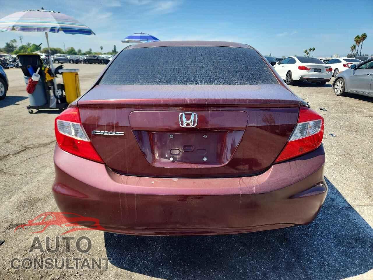 HONDA CIVIC 2012 - JHMFB2F82CS001400