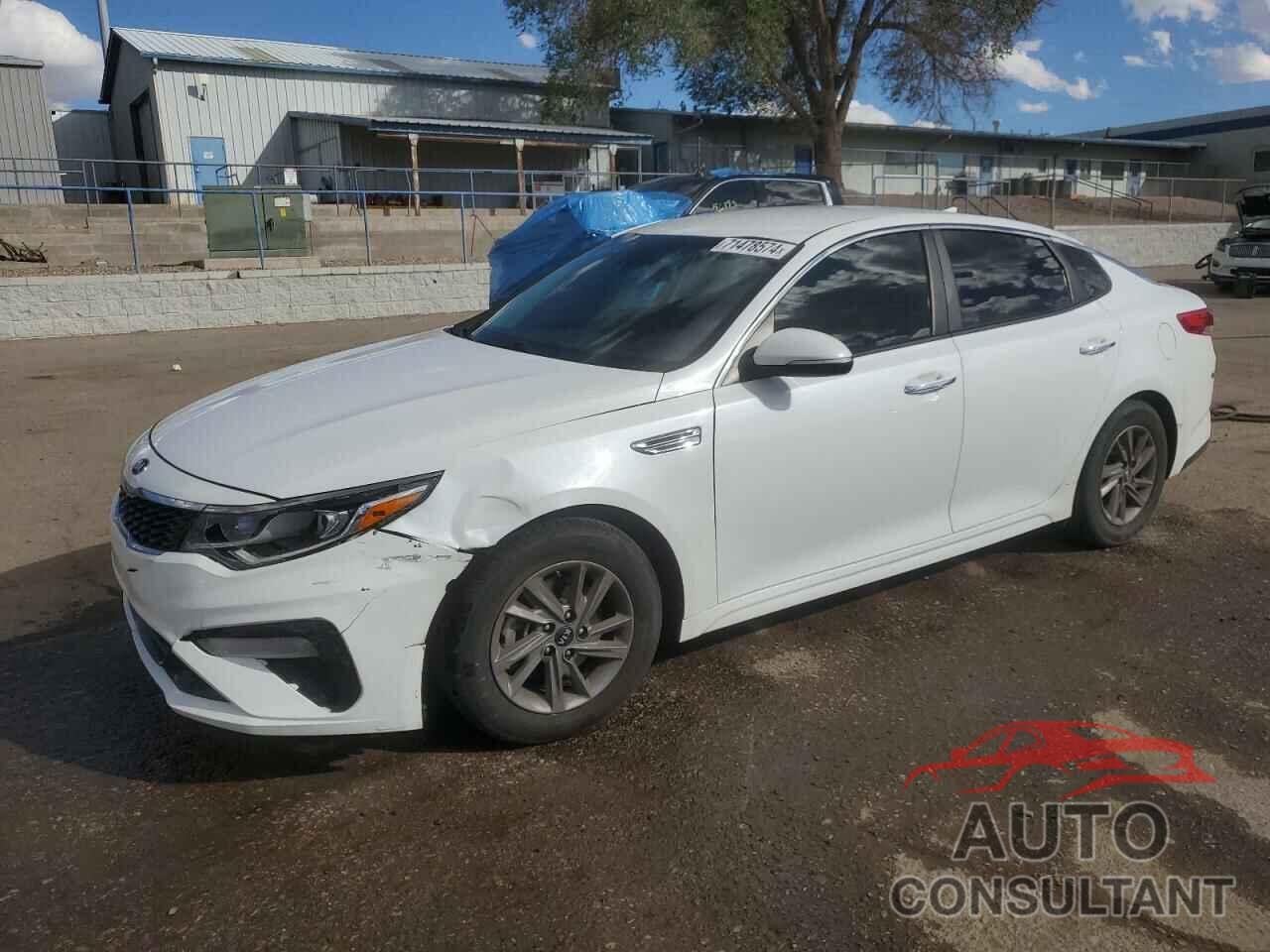 KIA OPTIMA 2020 - 5XXGT4L31LG445210