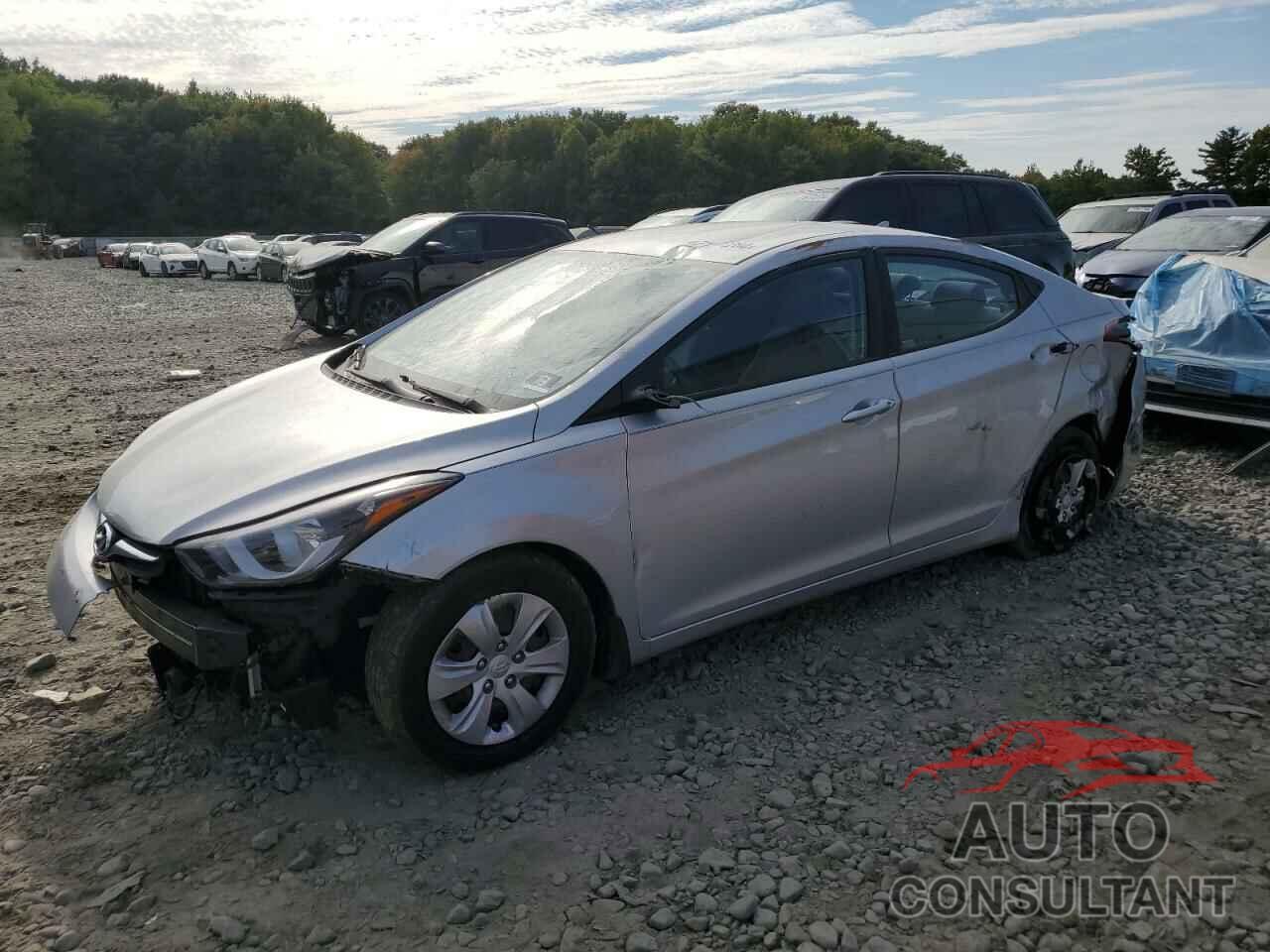 HYUNDAI ELANTRA 2016 - KMHDH4AE7GU501560