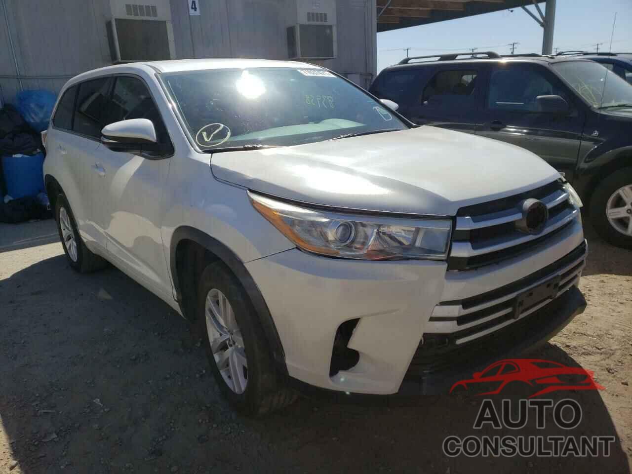 TOYOTA HIGHLANDER 2016 - 5TDZKRFH1GS142867