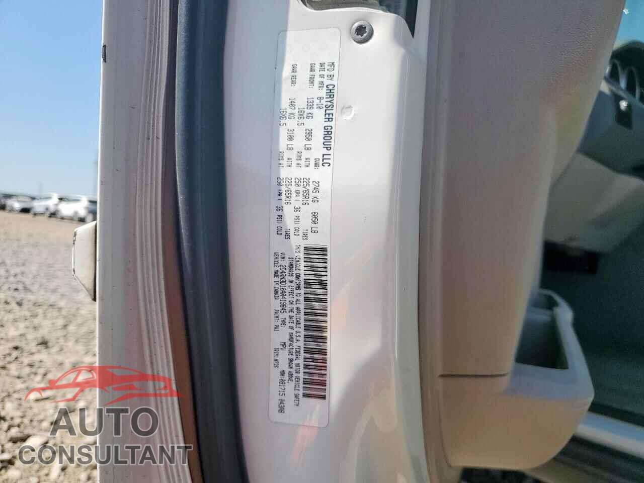 DODGE CARAVAN 2010 - 2D4RN3D10AR419845