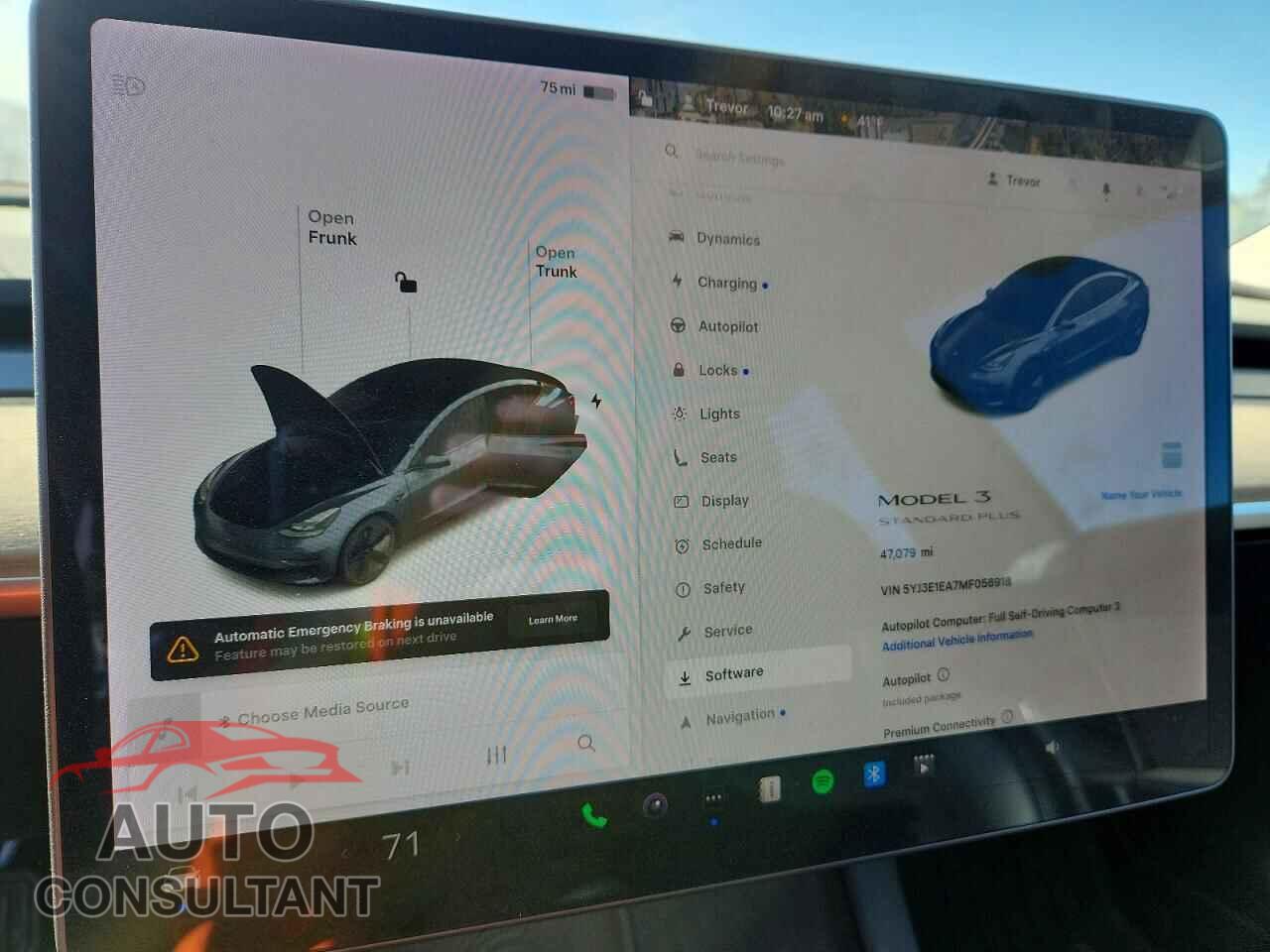TESLA MODEL 3 2021 - 5YJ3E1EA7MF056918