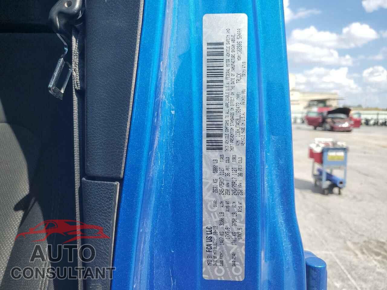 JEEP GLADIATOR 2020 - 1C6HJTAG9LL165472