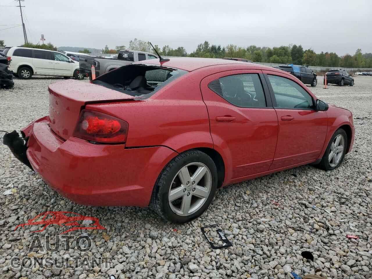 DODGE AVENGER 2013 - 1C3CDZAB2DN662925