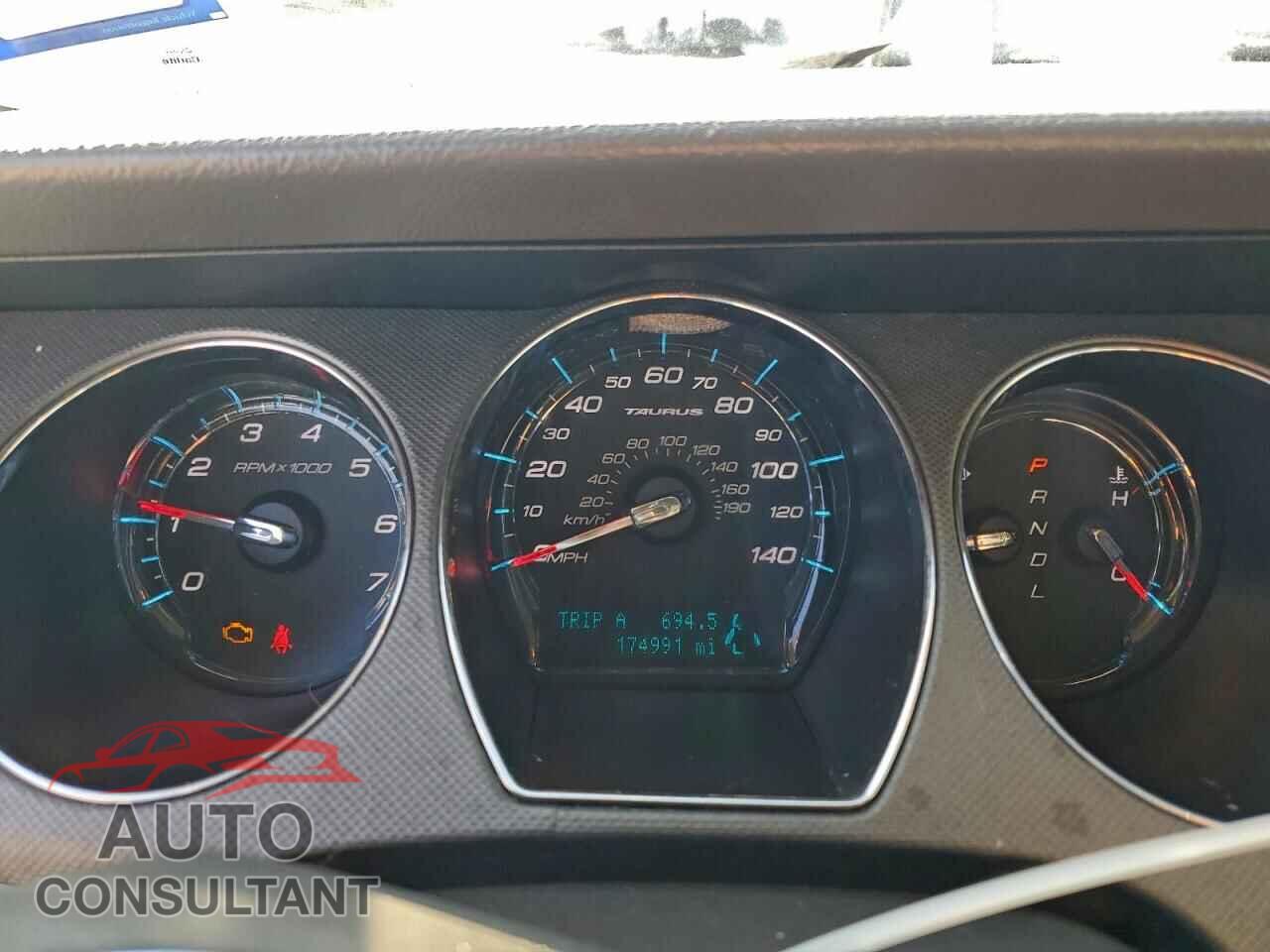 FORD TAURUS 2012 - 1FAHP2DW9CG140770