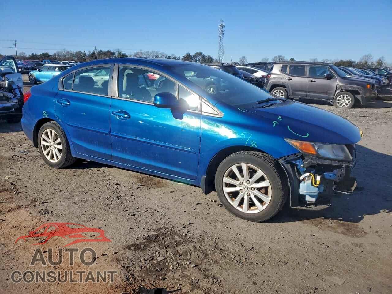 HONDA CIVIC 2012 - 19XFB2F81CE067893