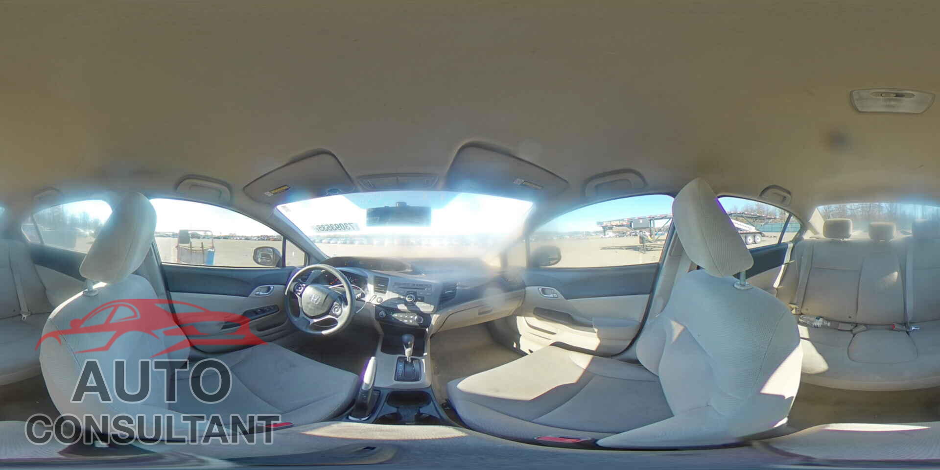 HONDA CIVIC 2012 - 19XFB2F57CE372918