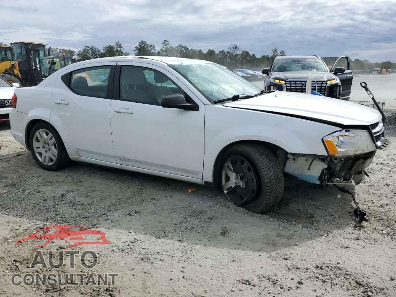 DODGE AVENGER 2013 - 1C3CDZAB6DN752384