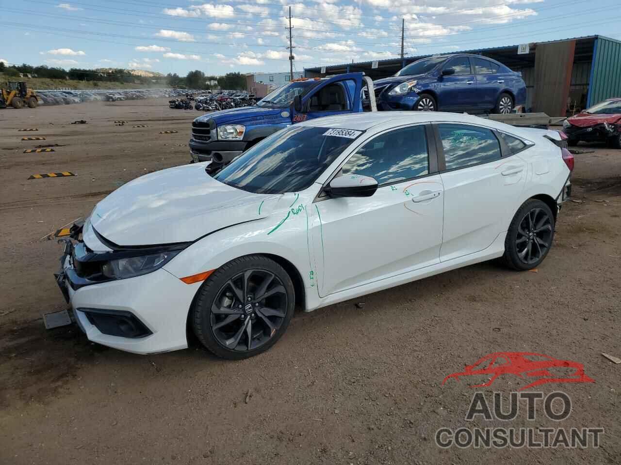 HONDA CIVIC 2020 - 19XFC2F84LE001707