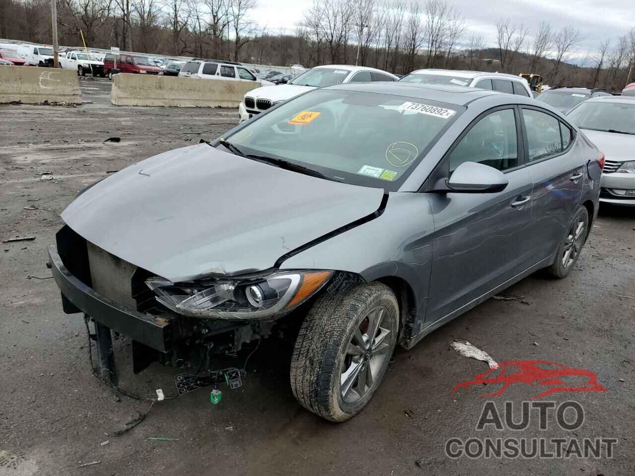 HYUNDAI ELANTRA 2018 - KMHD84LF3JU466545