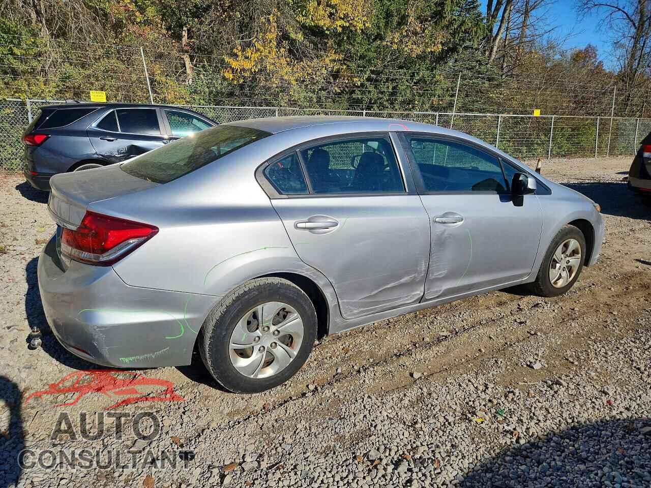 HONDA CIVIC 2013 - 19XFB2F57DE229629