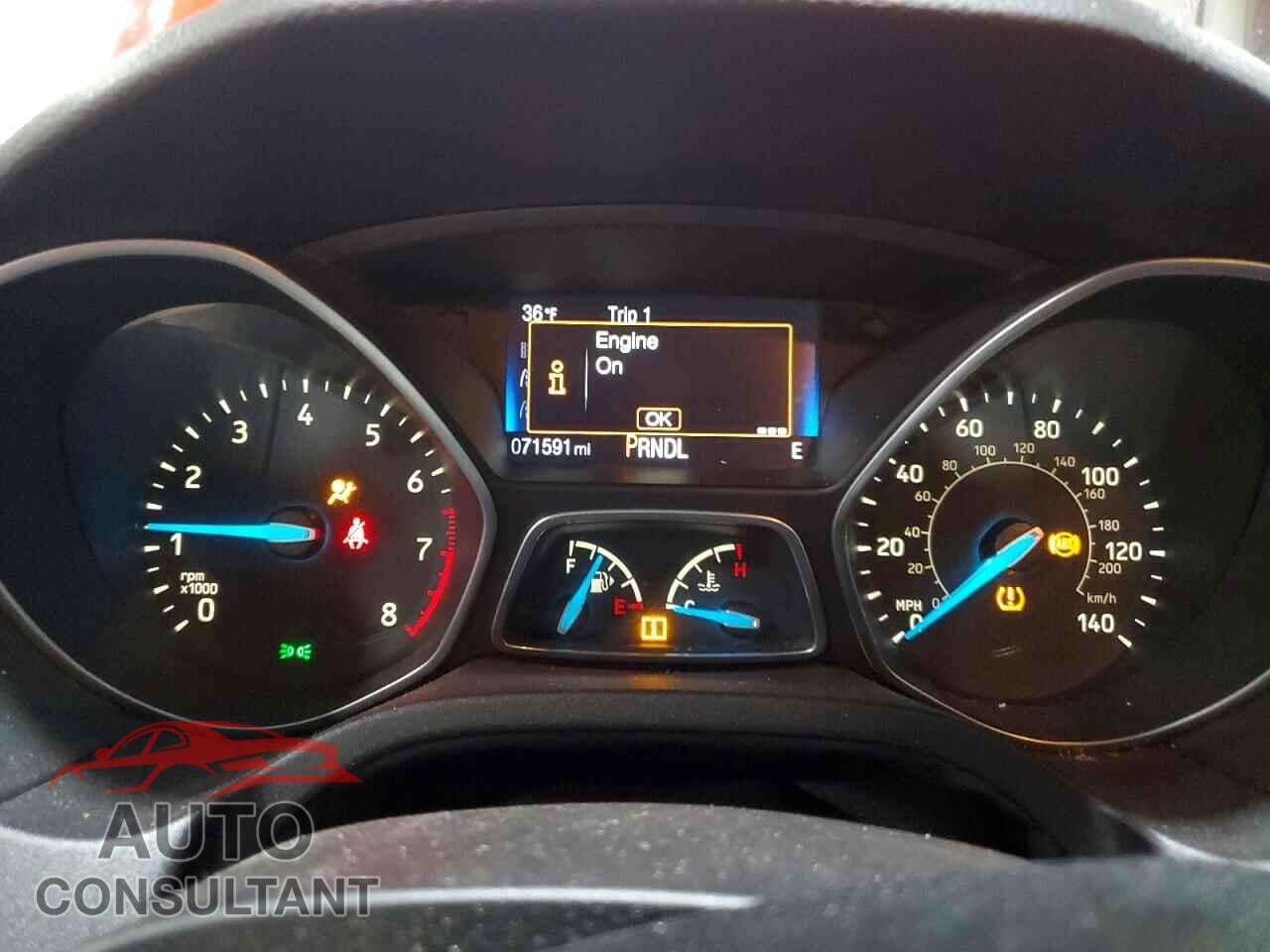 FORD FOCUS 2017 - 1FADP3F29HL207882