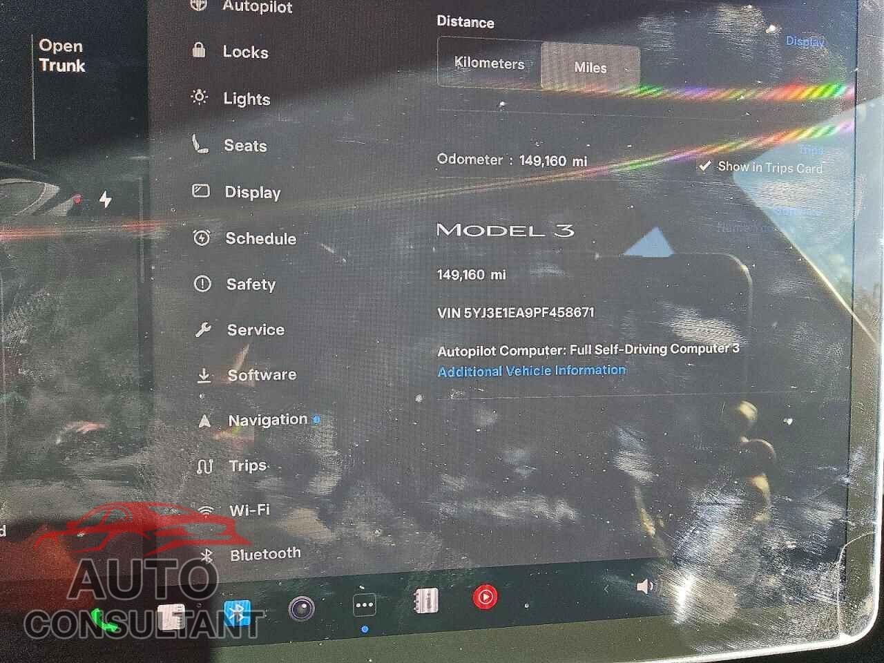 TESLA MODEL 3 2023 - 5YJ3E1EA9PF458671