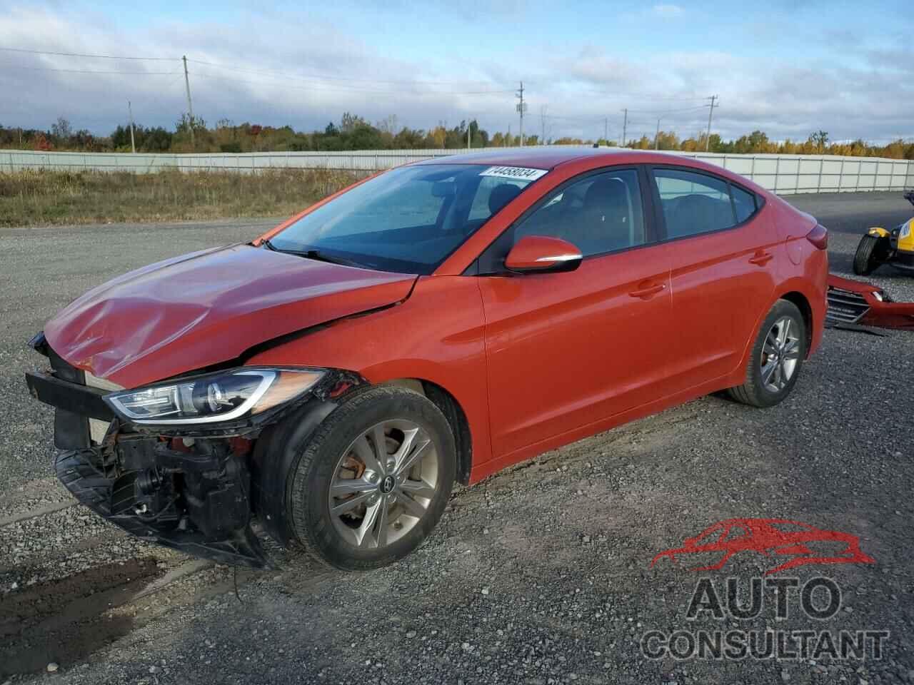 HYUNDAI ELANTRA 2018 - KMHD84LF3JU484978