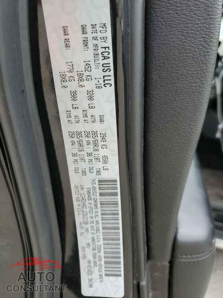 DODGE DURANGO 2018 - 1C4RDHAG1JC312138