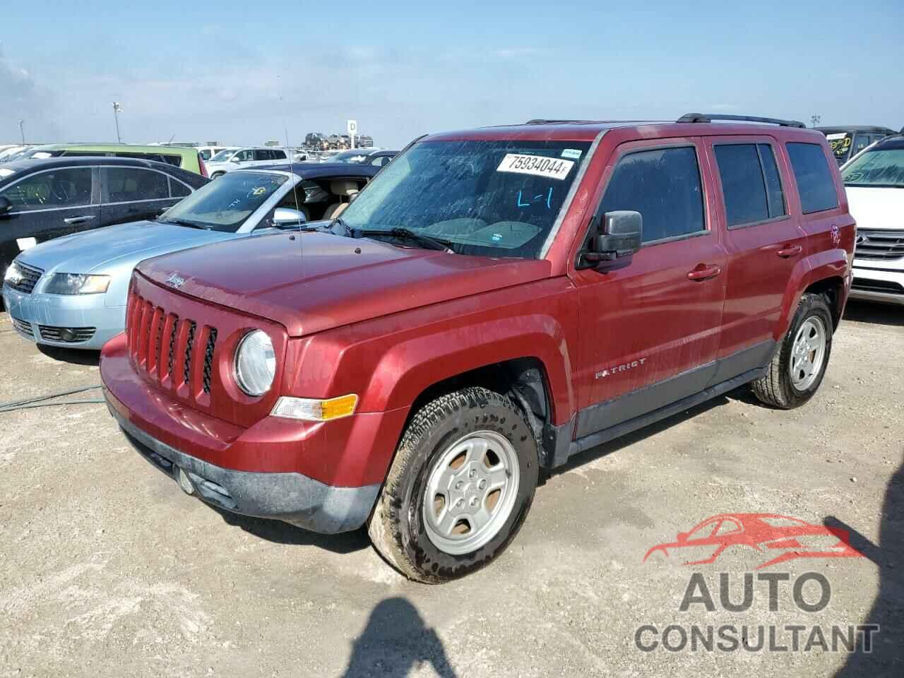 JEEP PATRIOT 2016 - 1C4NJPBA9GD503482