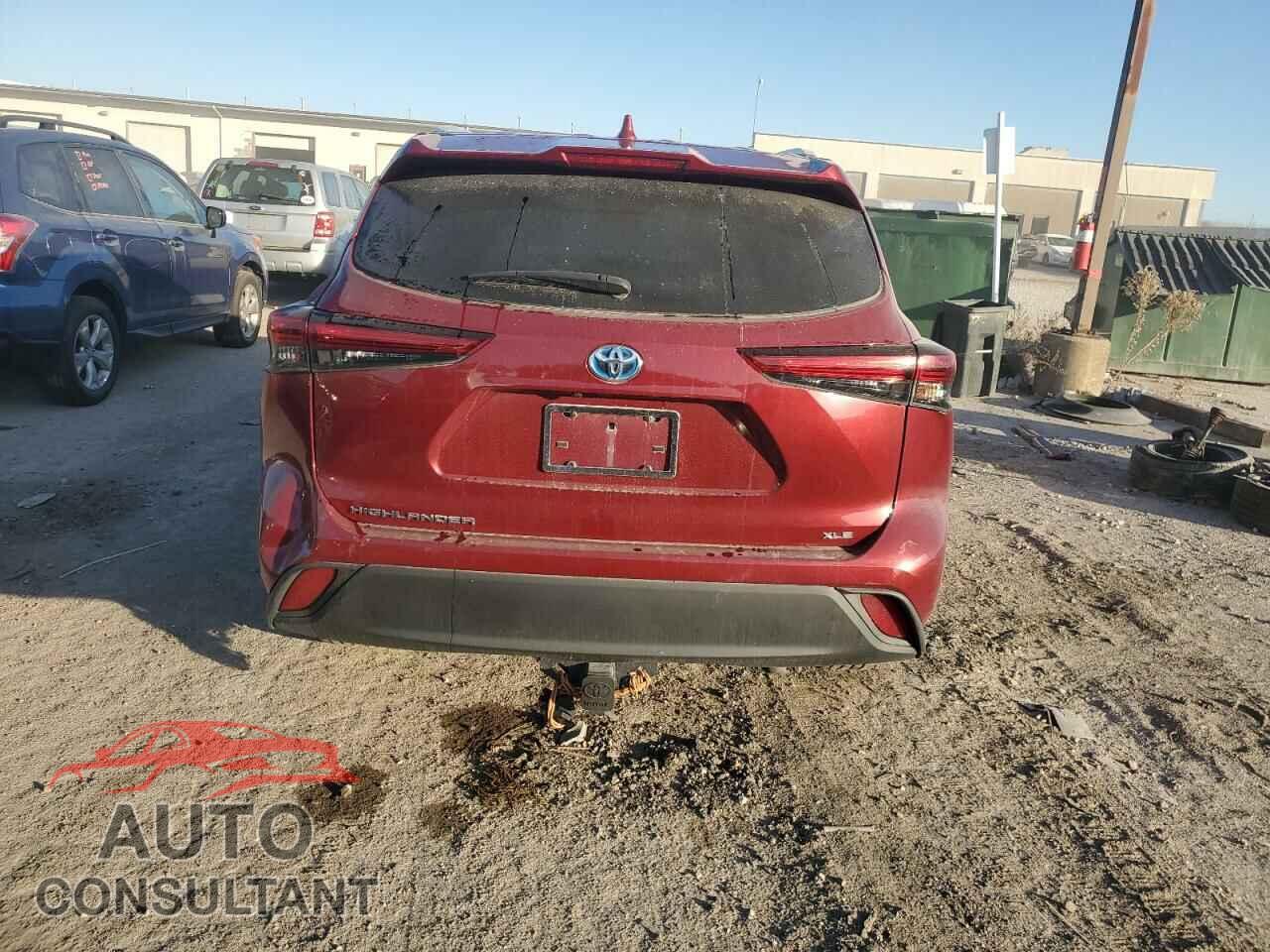 TOYOTA HIGHLANDER 2020 - 5TDHBRCH7LS509247
