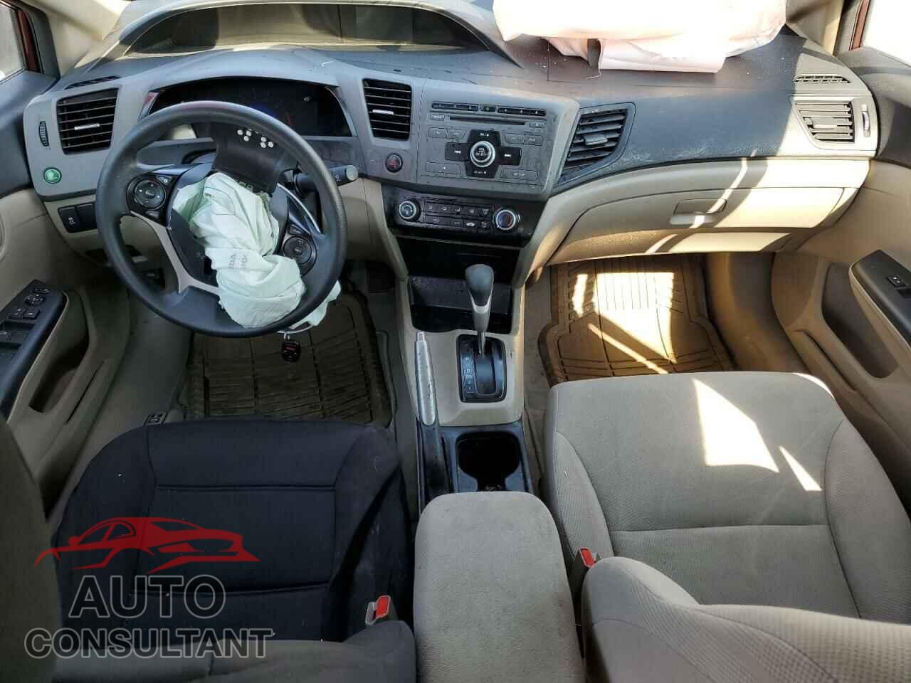 HONDA CIVIC 2012 - 2HGFB2F57CH609316
