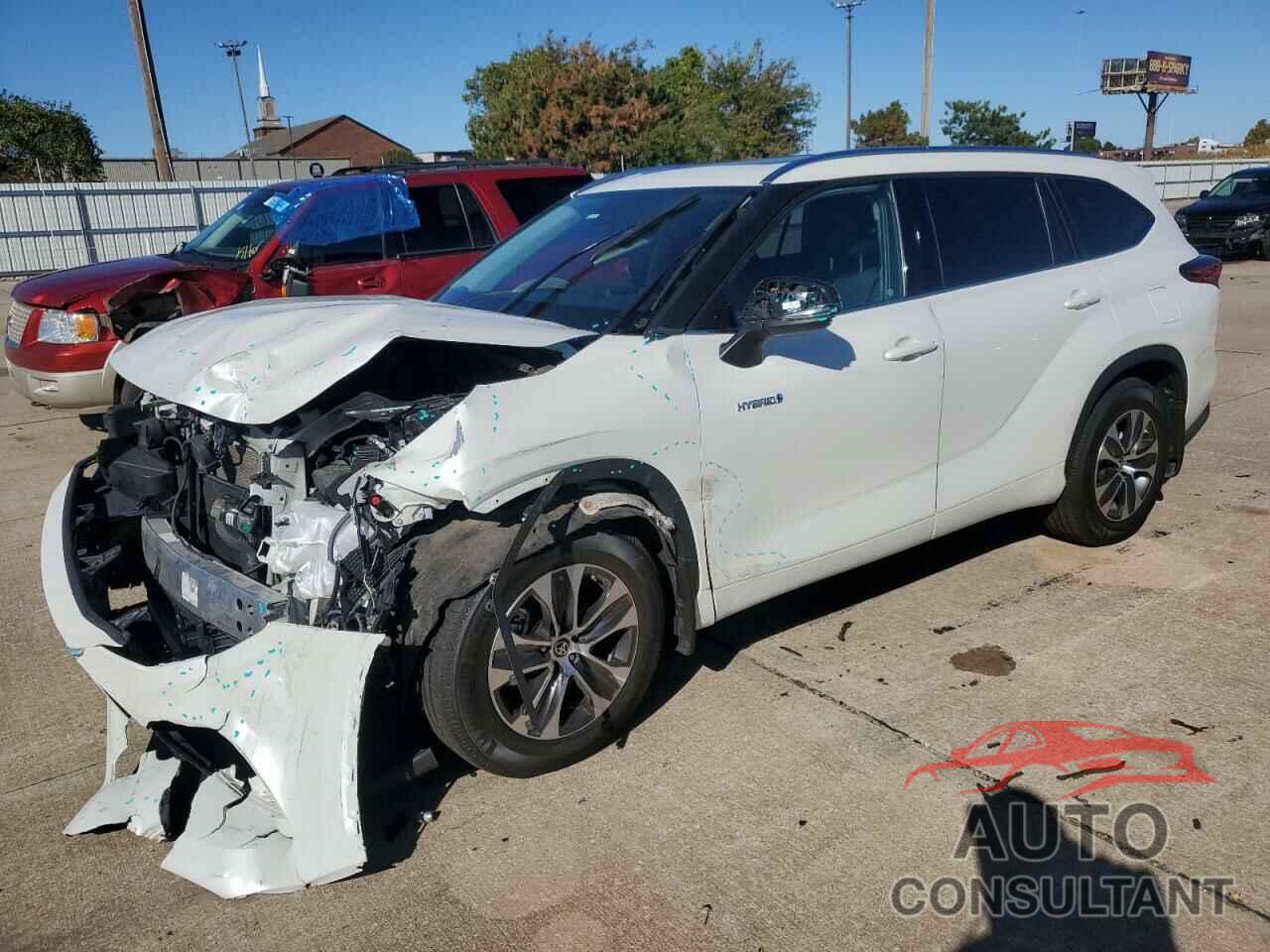 TOYOTA HIGHLANDER 2021 - 5TDHBRCH0MS516848