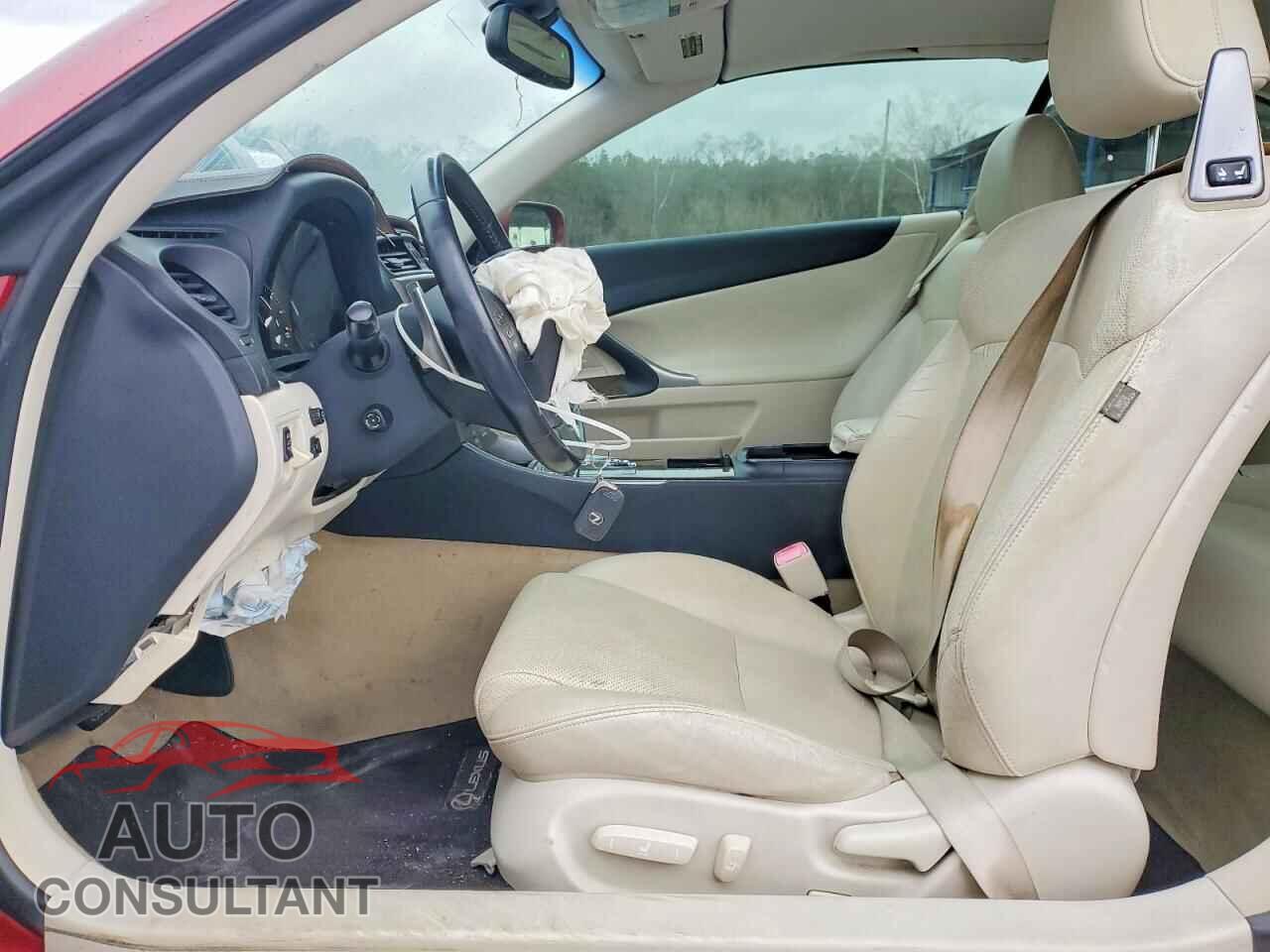 LEXUS IS 2010 - JTHFF2C21A2508094