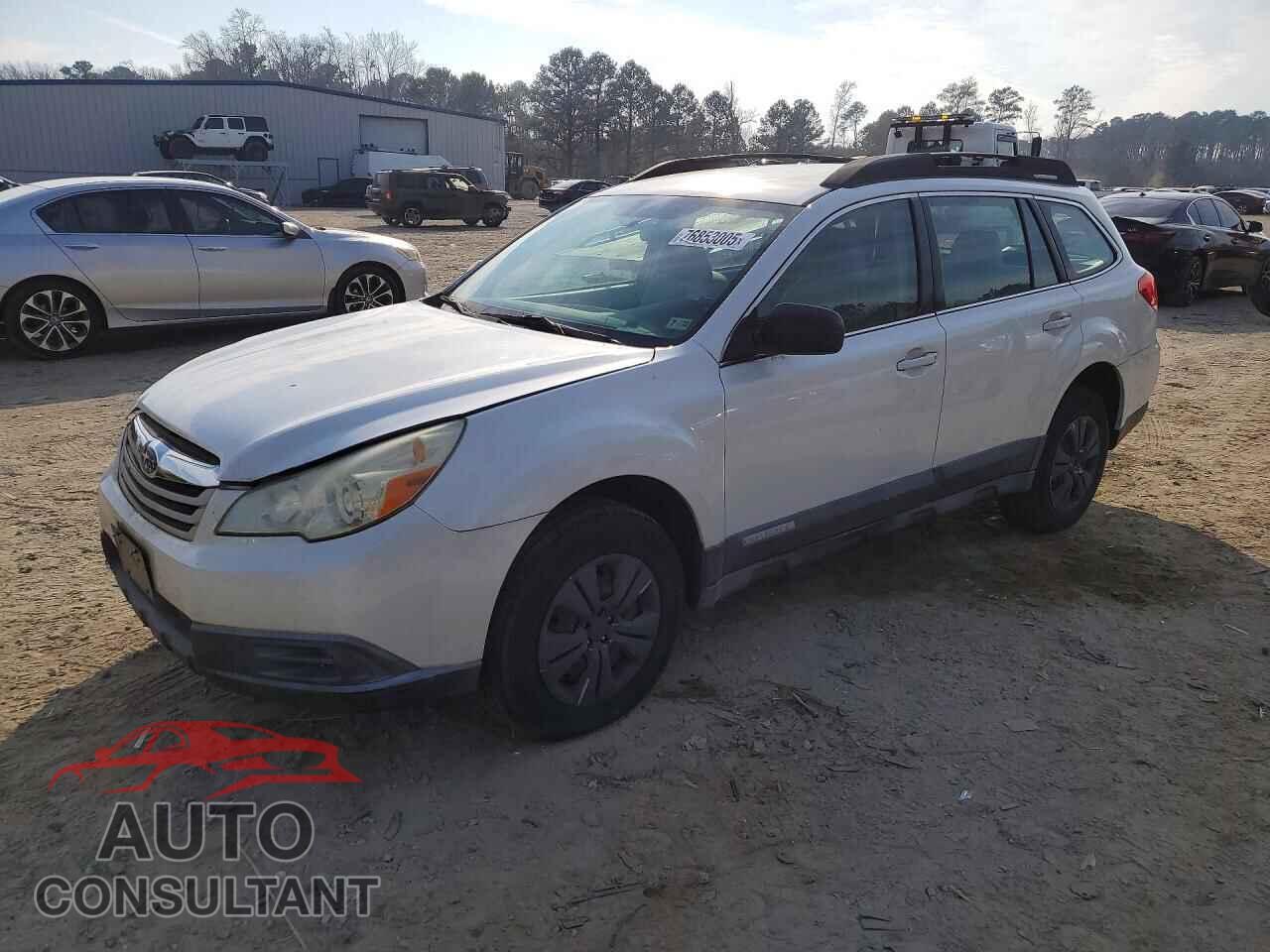 SUBARU OUTBACK 2011 - 4S4BRBAC6B1348395