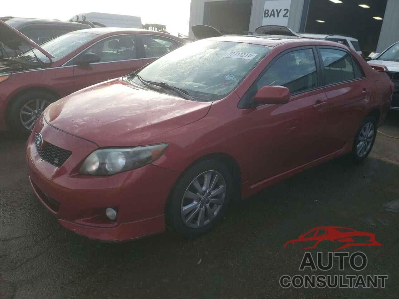 TOYOTA COROLLA 2009 - 1NXBU40E79Z087770