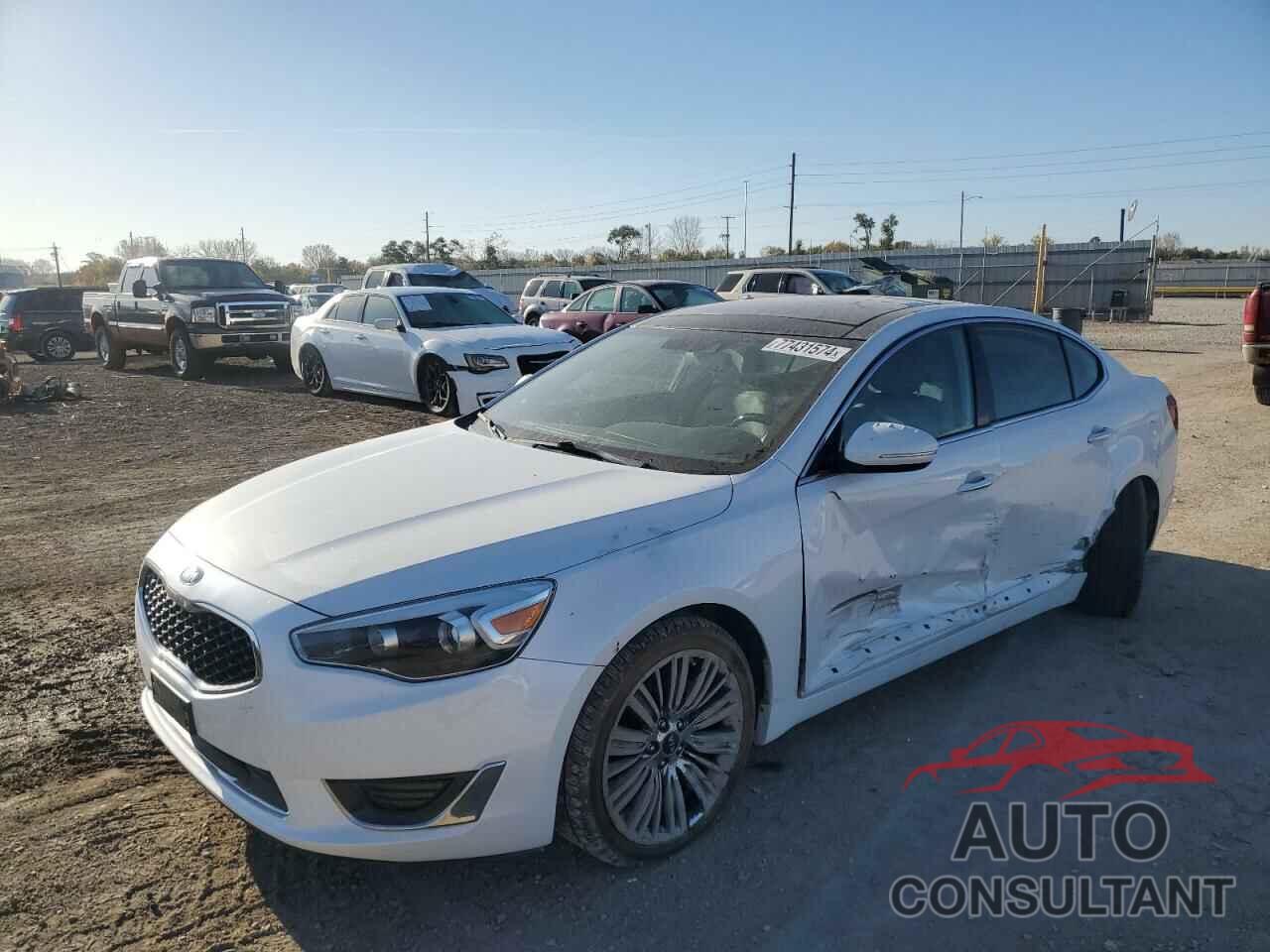 KIA CADENZA 2014 - KNALN4D73E5166548