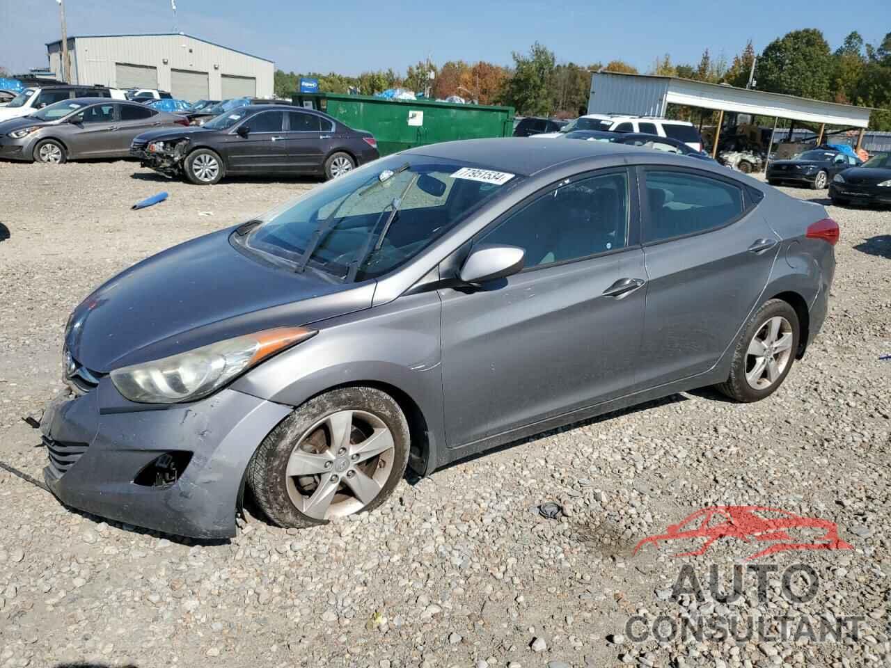 HYUNDAI ELANTRA 2013 - 5NPDH4AE6DH227844